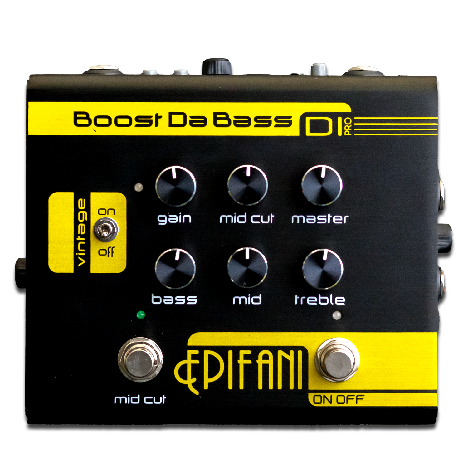 bass guitar preamp pedal Boost Da Bass Preamp DI (In Stock)