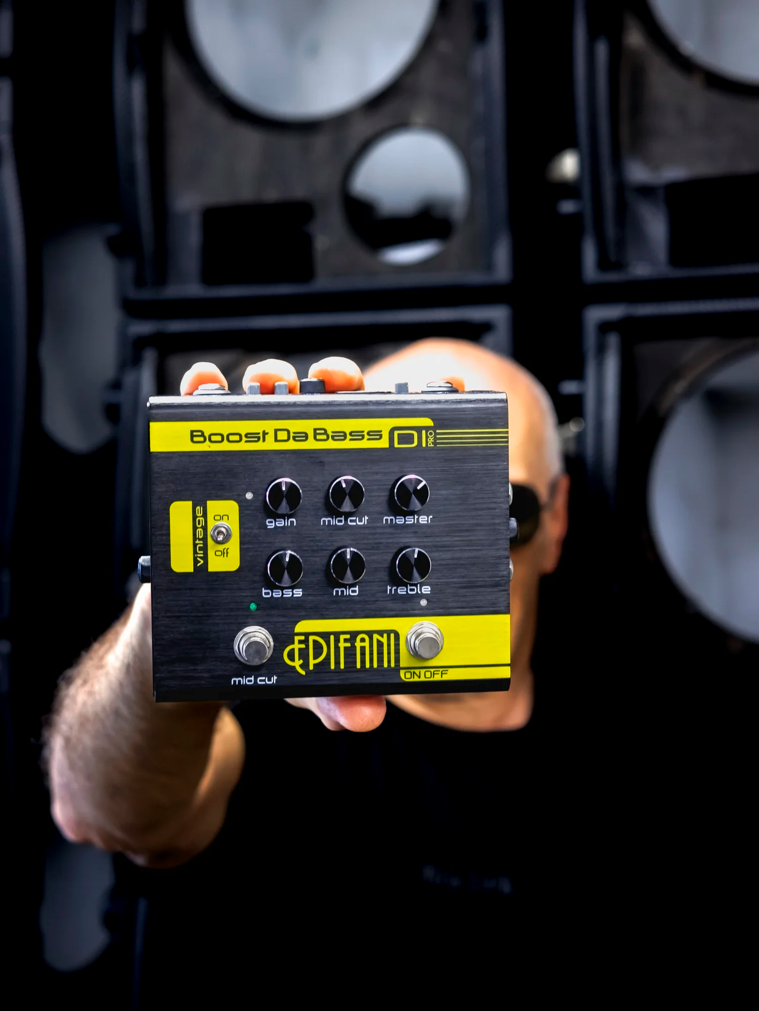 bass gain pedal Boost Da Bass Preamp DI (In Stock) – Epifani